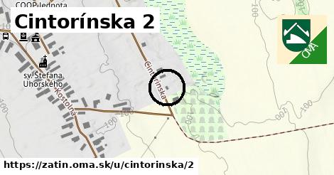 Cintorínska 2, Zatín