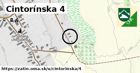 Cintorínska 4, Zatín