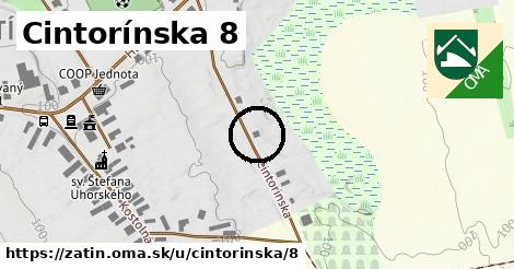 Cintorínska 8, Zatín