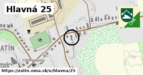 Hlavná 25, Zatín