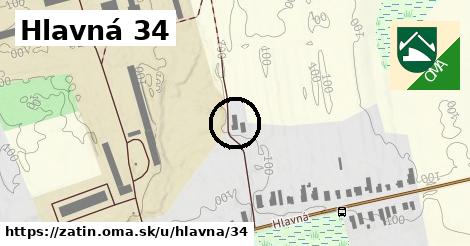 Hlavná 34, Zatín