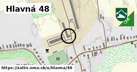 Hlavná 48, Zatín