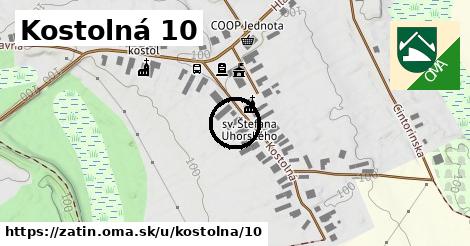 Kostolná 10, Zatín