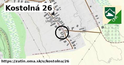 Kostolná 26, Zatín