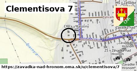 Clementisova 7, Závadka nad Hronom