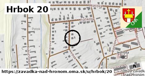 Hrbok 20, Závadka nad Hronom