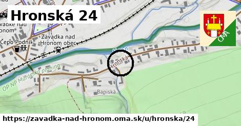 Hronská 24, Závadka nad Hronom