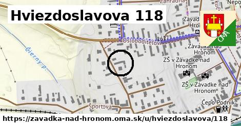 Hviezdoslavova 118, Závadka nad Hronom