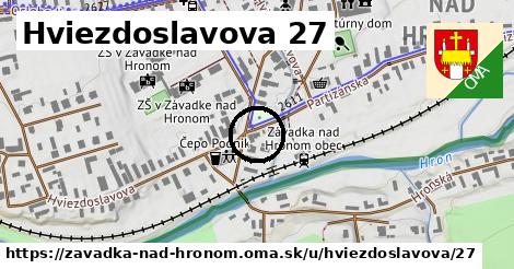 Hviezdoslavova 27, Závadka nad Hronom