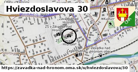 Hviezdoslavova 30, Závadka nad Hronom