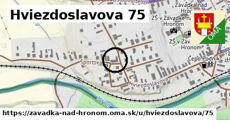 Hviezdoslavova 75, Závadka nad Hronom