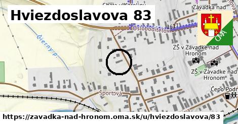 Hviezdoslavova 83, Závadka nad Hronom