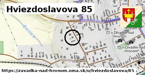 Hviezdoslavova 85, Závadka nad Hronom