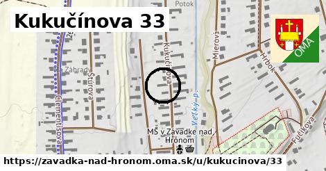 Kukučínova 33, Závadka nad Hronom