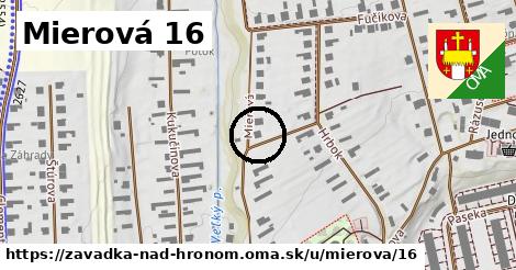 Mierová 16, Závadka nad Hronom