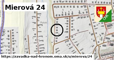 Mierová 24, Závadka nad Hronom