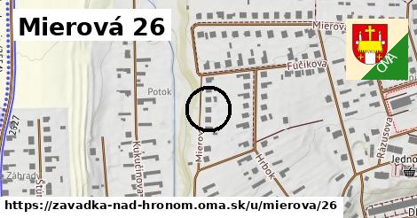 Mierová 26, Závadka nad Hronom