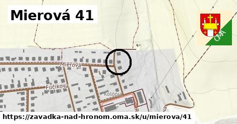 Mierová 41, Závadka nad Hronom