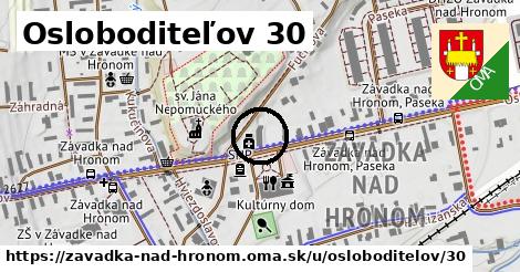 Osloboditeľov 30, Závadka nad Hronom