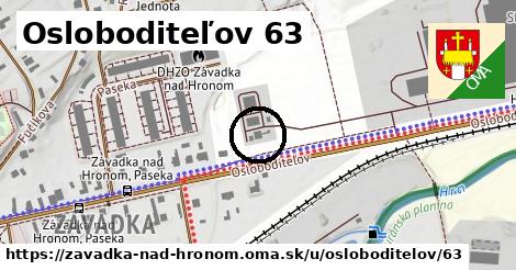 Osloboditeľov 63, Závadka nad Hronom