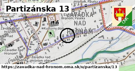 Partizánska 13, Závadka nad Hronom