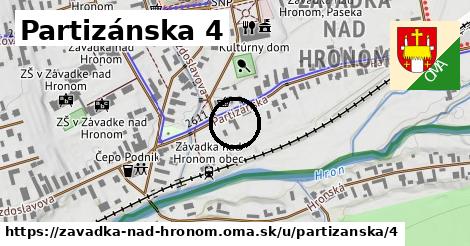 Partizánska 4, Závadka nad Hronom