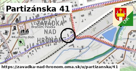 Partizánska 41, Závadka nad Hronom