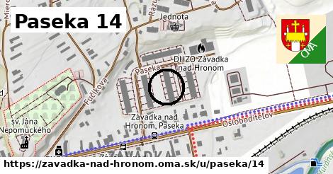 Paseka 14, Závadka nad Hronom