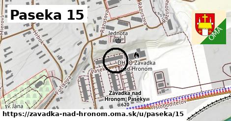 Paseka 15, Závadka nad Hronom