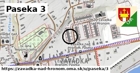 Paseka 3, Závadka nad Hronom