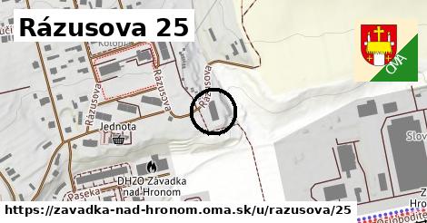 Rázusova 25, Závadka nad Hronom