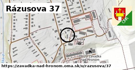 Rázusova 37, Závadka nad Hronom