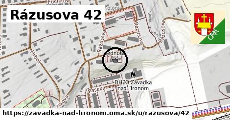 Rázusova 42, Závadka nad Hronom