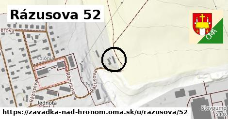 Rázusova 52, Závadka nad Hronom