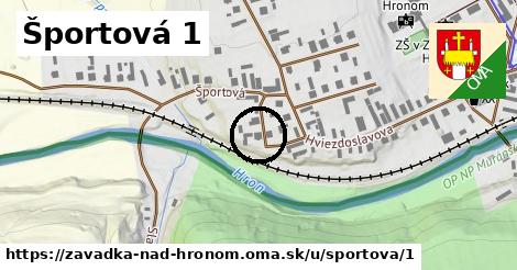 Športová 1, Závadka nad Hronom