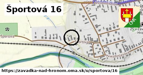 Športová 16, Závadka nad Hronom