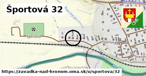 Športová 32, Závadka nad Hronom