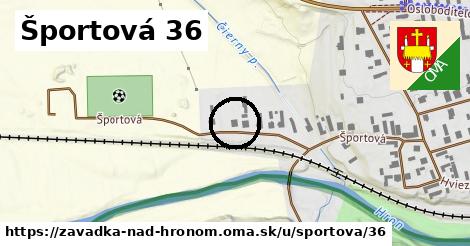 Športová 36, Závadka nad Hronom