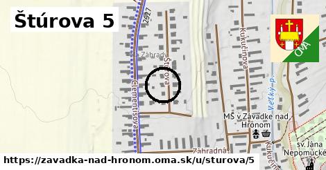 Štúrova 5, Závadka nad Hronom