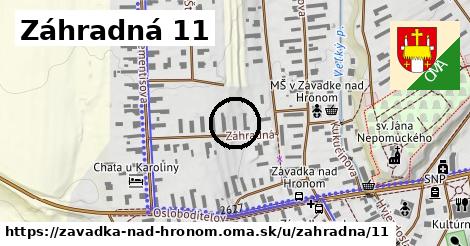 Záhradná 11, Závadka nad Hronom