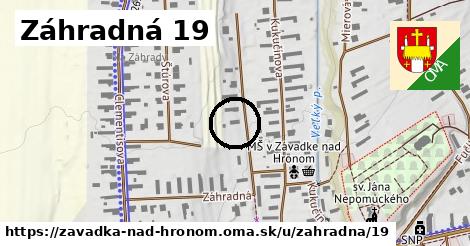 Záhradná 19, Závadka nad Hronom