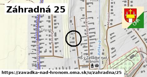 Záhradná 25, Závadka nad Hronom