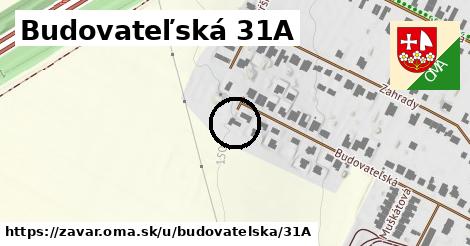 Budovateľská 31A, Zavar