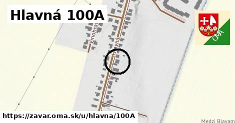 Hlavná 100A, Zavar