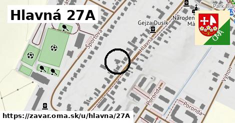 Hlavná 27A, Zavar