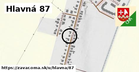 Hlavná 87, Zavar