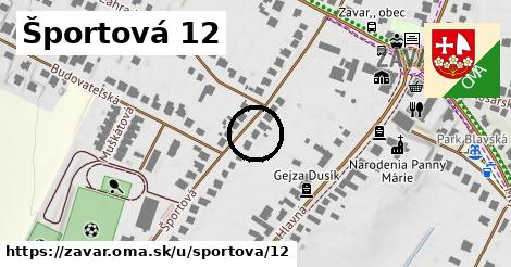 Športová 12, Zavar