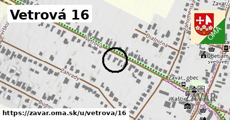 Vetrová 16, Zavar