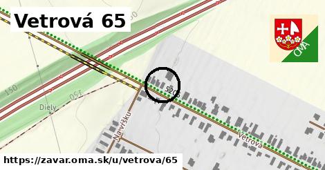 Vetrová 65, Zavar