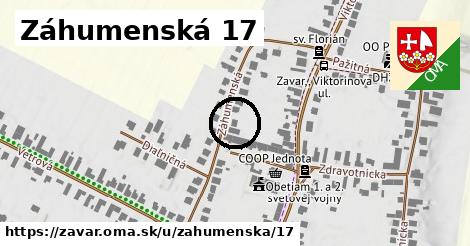 Záhumenská 17, Zavar